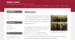 Desktop Screenshot of honorcouncil.haverford.edu