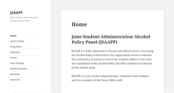 Desktop Screenshot of jsaapp.haverford.edu