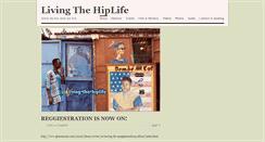 Desktop Screenshot of livingthehiplife.haverford.edu